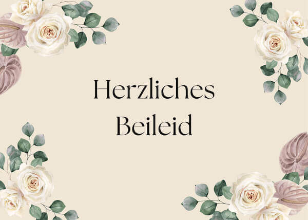 Beileid